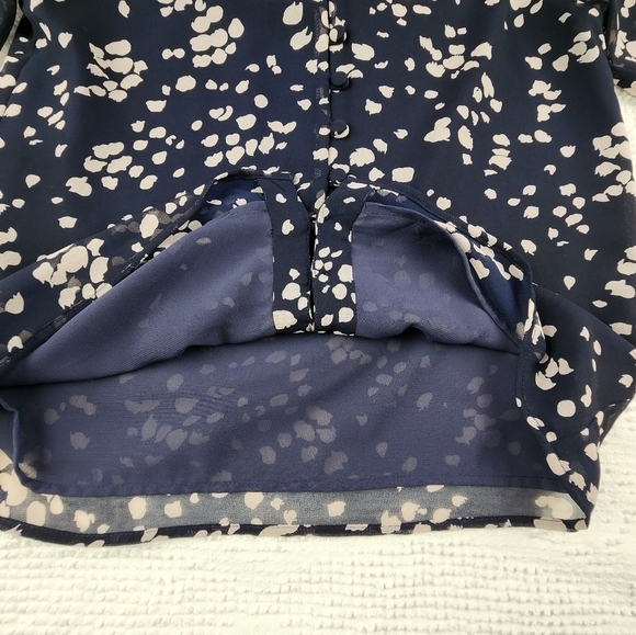 Madewell Memento Ruffle-Sleeve Drifting Petals Top Size XS - Picture 6 of 12